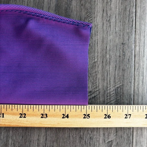 Lululemon Base Pace High Rise Tight 25” – Two-Tone Ribbed Size 8 - Picture 9 of 16